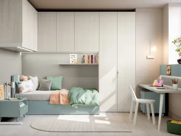 Cameretta a ponte Layout 03B di Doimo Cityline