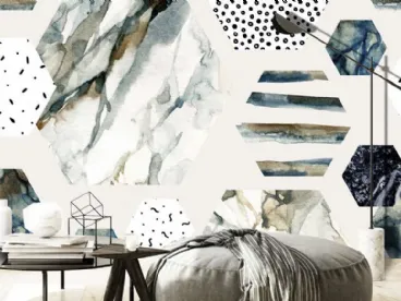 Carta da parati Geometrie CP0382 di Pintdecor