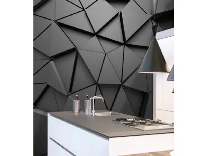 Carta da parati con effetto tridimensionale Geometrie CP0522 di Pintdecor
