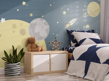 Carta da parati Planets di Pintdecor