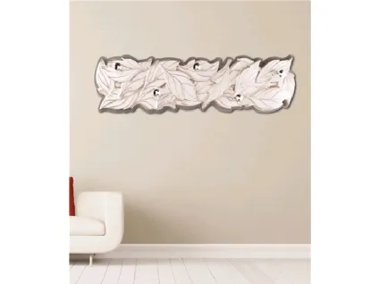 Appendiabito Foglie Preziose in metallo di Pintdecor