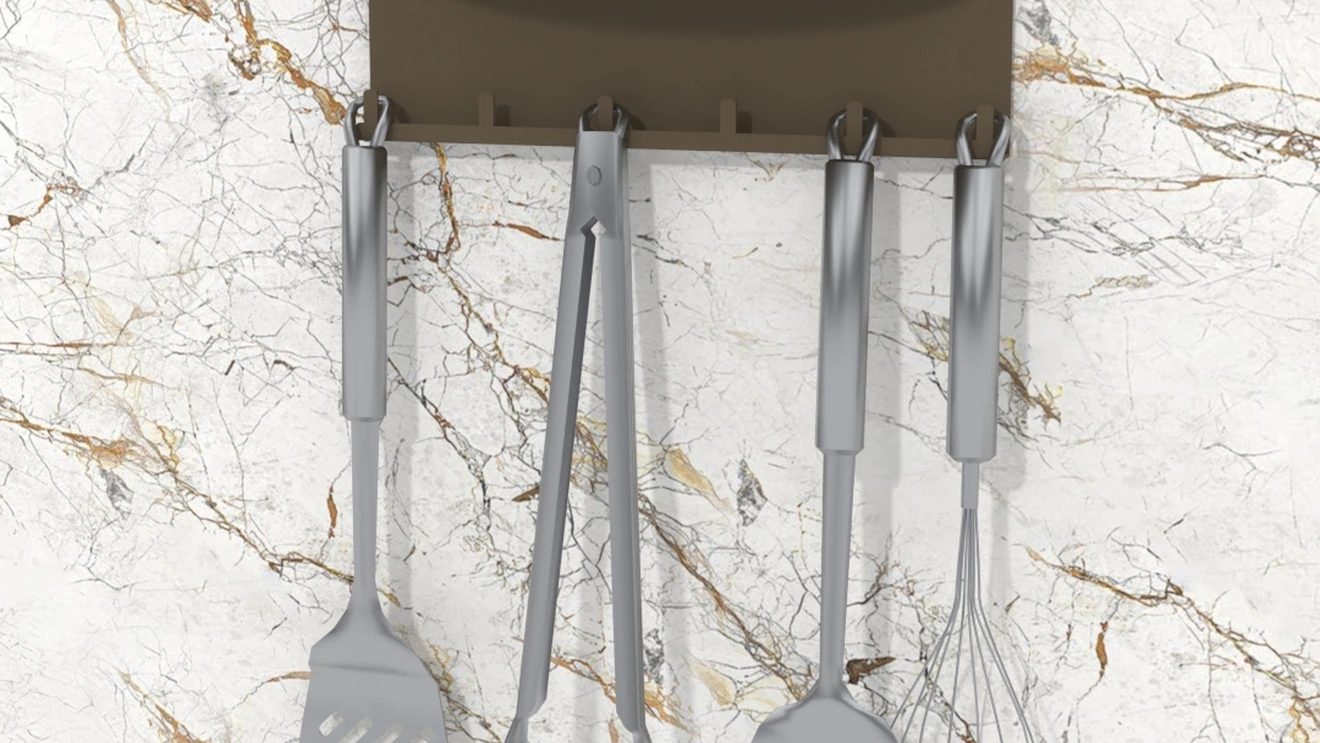 Mensola magnetica con Barra di Pintdecor