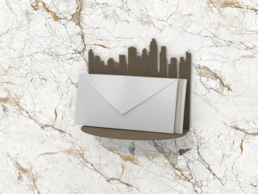 Mensola magnetica Skyline di Pintdecor