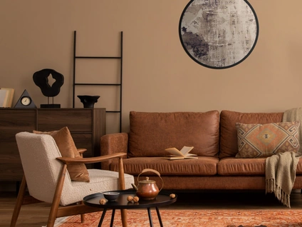 Quadro tondo 03 di Pintdecor