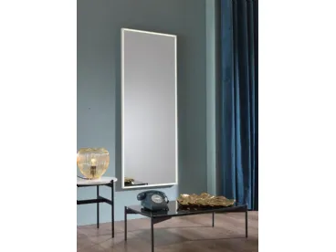 Specchio Lux in alluminio di Stones