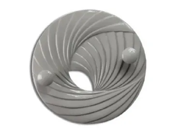 Appendiabito Wonder Grigio Pietra in resina di Pintdecor