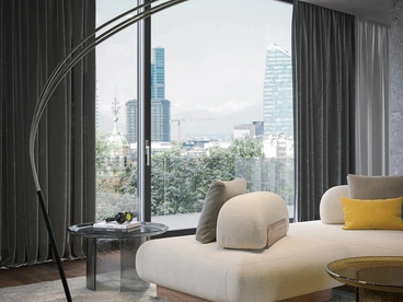 Lampada da terra Cortina di Tonin Casa