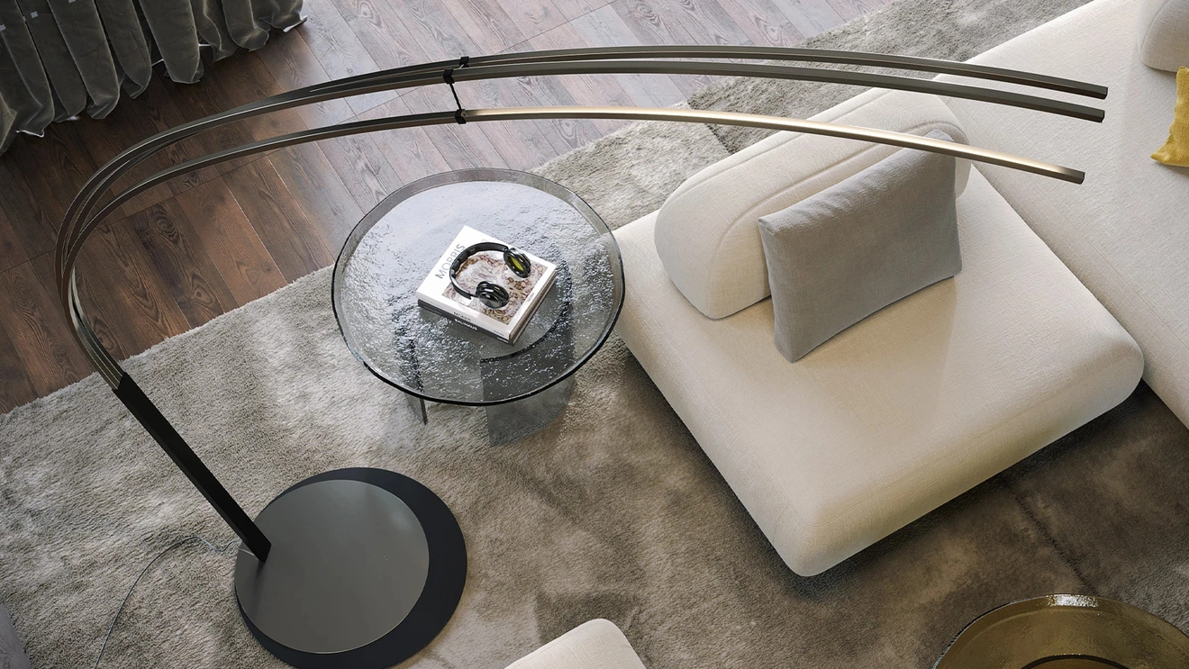 Lampada da terra Cortina di Tonin Casa