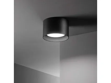 Lampada plafoniera Spike in alluminio di Ideal Lux