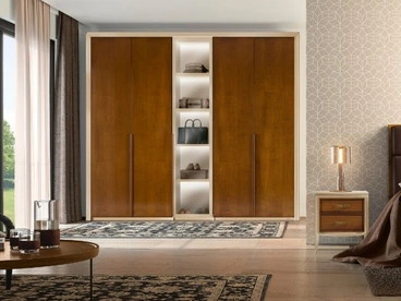 Armadio componibile con ante battenti Universo di Le Fablier