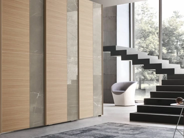 Armadio con anta scorrevole Zen di Maronese