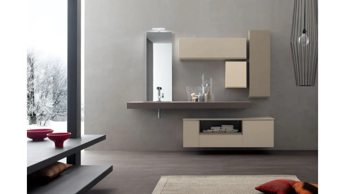 Mobile da Bagno con componibilità creativa Goya 36 di Arcom