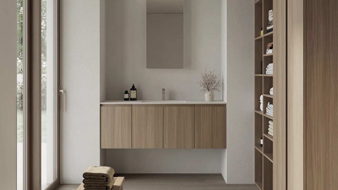 Mobile da Bagno sospeso INK NK011 di Compab