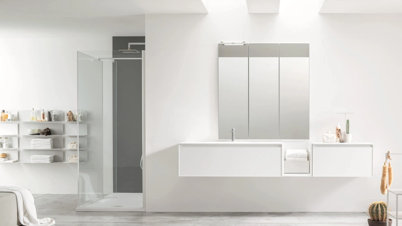 Mobile da Bagno sospeso Shape 36 di Arcom