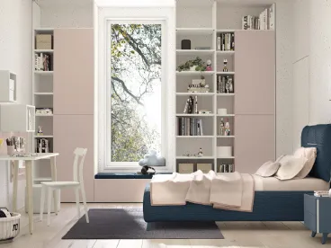 Cameretta componibile Golf C106 in melaminico di Colombini Casa