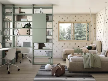 Cameretta componibile Golf C109 in melaminico di Colombini Casa