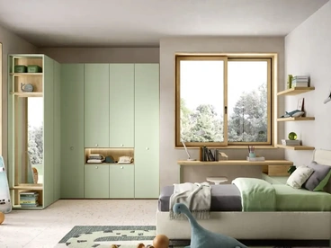 Cameretta componibile K117 di Moretti Compact Camerette