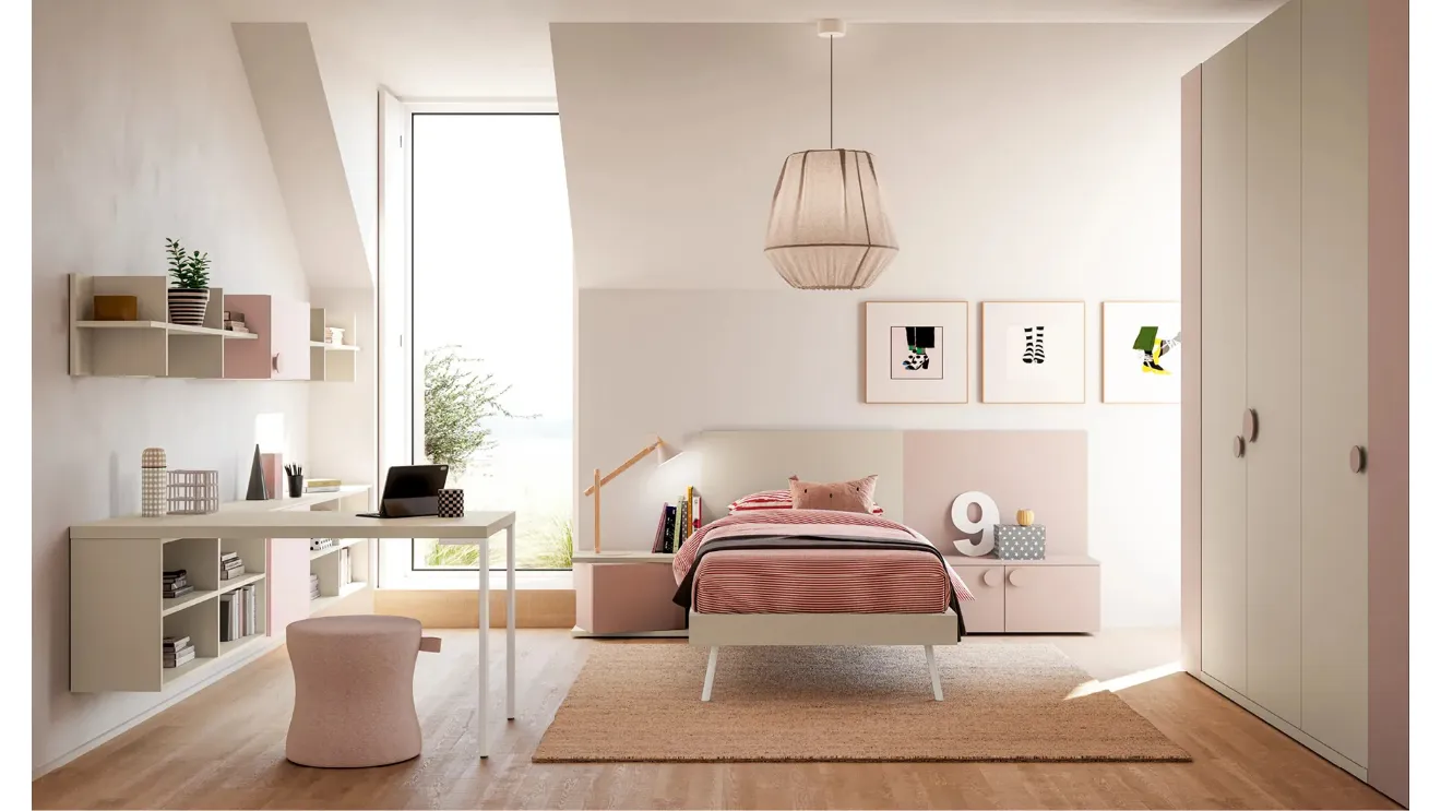 Cameretta Layout 01A di Doimo Cityline