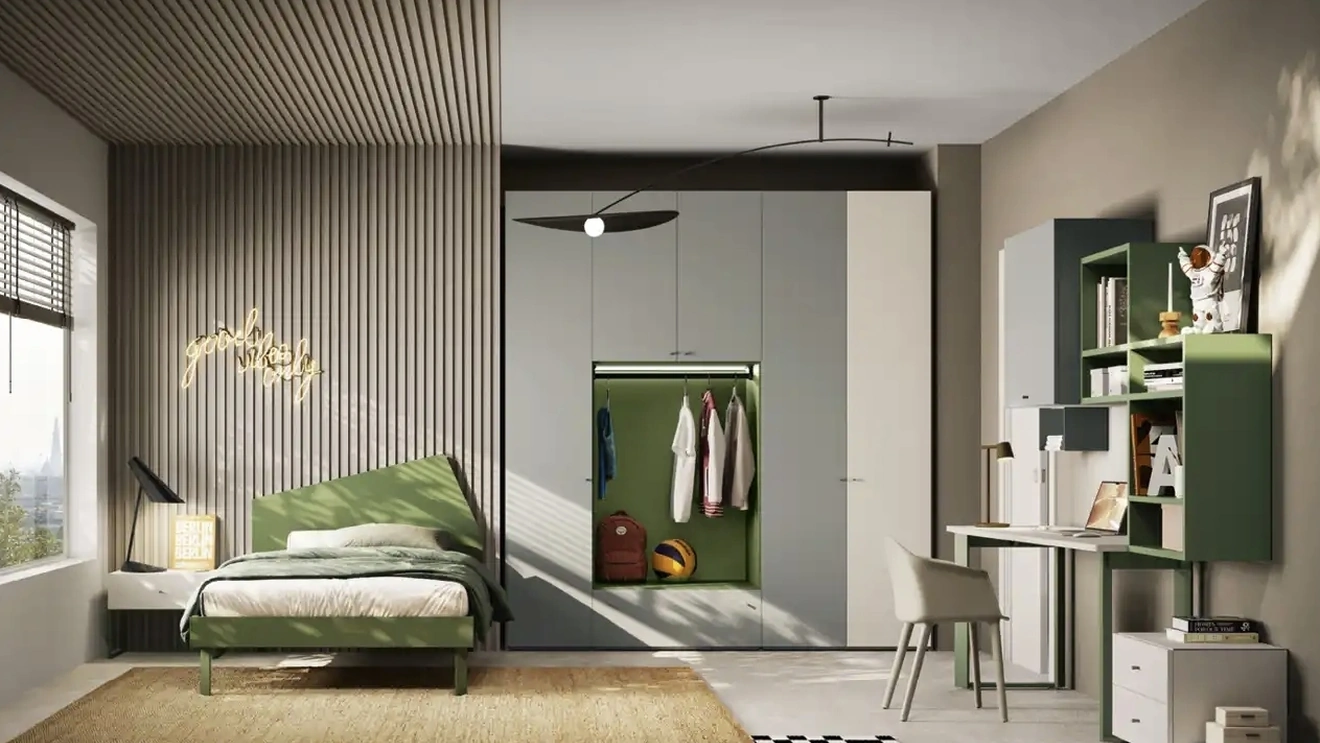 Cameretta Y106 di Moretti Compact Camerette