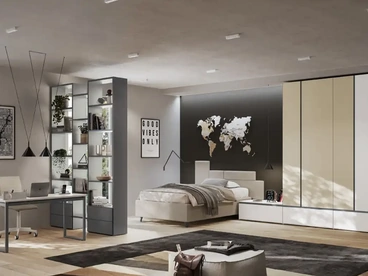 Cameretta per ragazzi Y113 di Moretti Compact Camerette