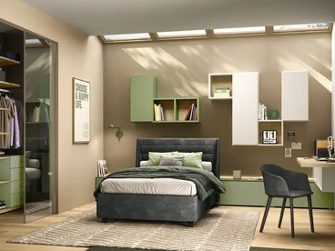 Cameretta per ragazzi Y114 di Moretti Compact Camerette