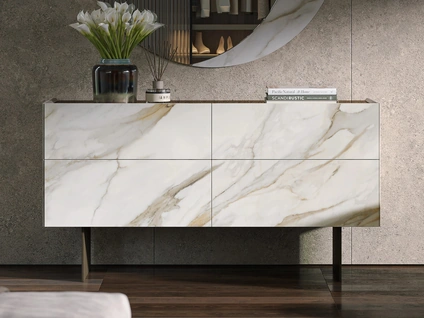 Comò Cristalia in vetro stampato di Tonin Casa