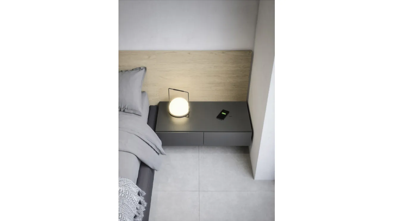 Comodino Easy System di Novamobili