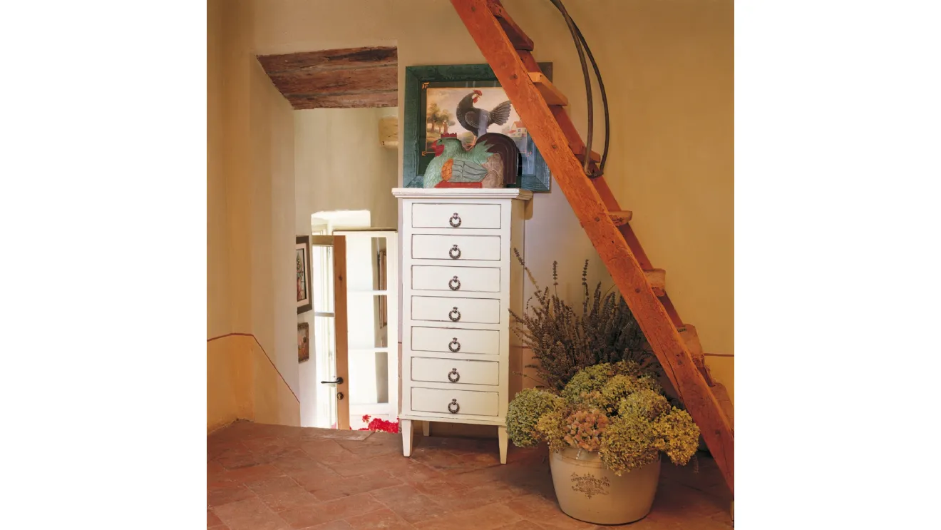 Settimanale Vania in legno laccato di Tonin Casa