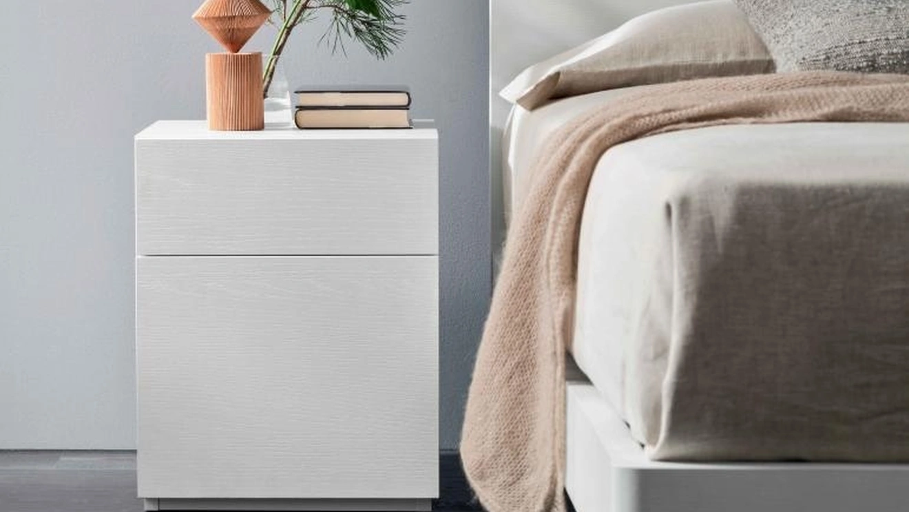 Comodino Way in Frassino Bianco di Maronese Acf