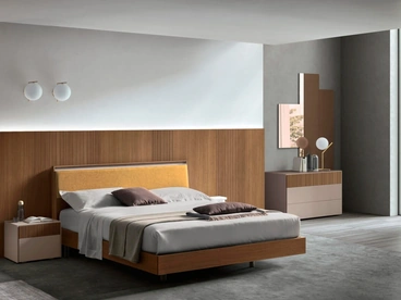 Letto con testiera Aida di Maronese