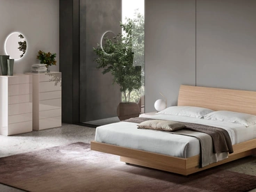 Letto con testiera Vela di Maronese