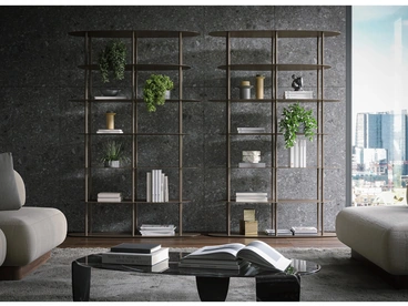 Libreria in lamiera di metallo Oasi XL Tonin Casa