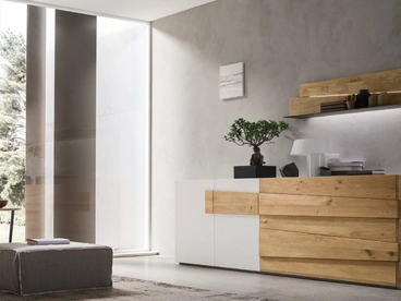 Madia Scuderia 02 in legno e laccato di Maronese