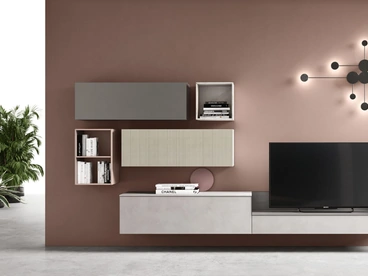 Mobile Porta Tv sospeso sm2371 di Maronese