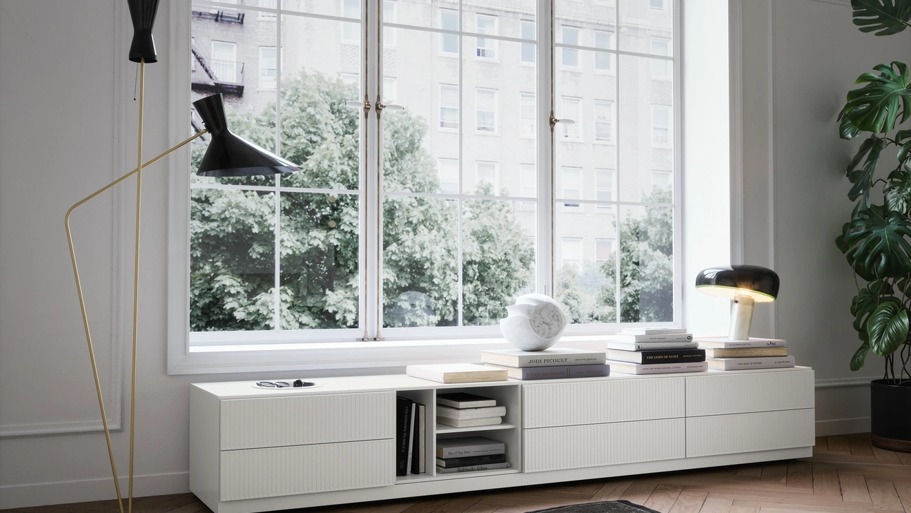 Mobile sospeso Easy System di Novamobili