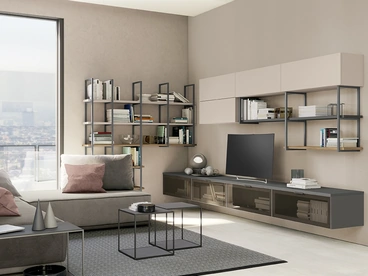 Parete Attrezzata Golf Contract A03 di Colombini Casa