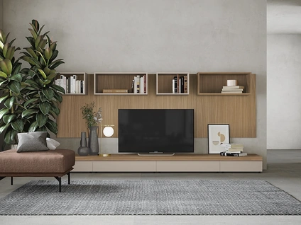 Parete Attrezzata Golf Contract R02 di Colombini Casa