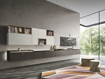 Parete Attrezzata Lampo 005 di Sangiacomo