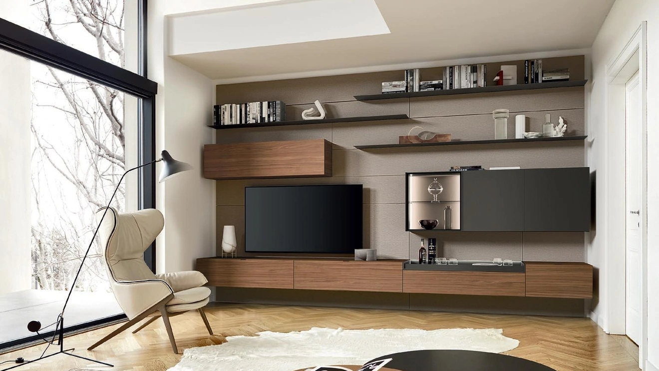 Parete Attrezzata Lampo 186 di Sangiacomo