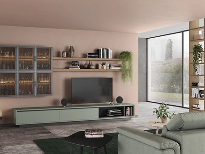 Parete Attrezzata Night & Day L05 di Colombini Casa