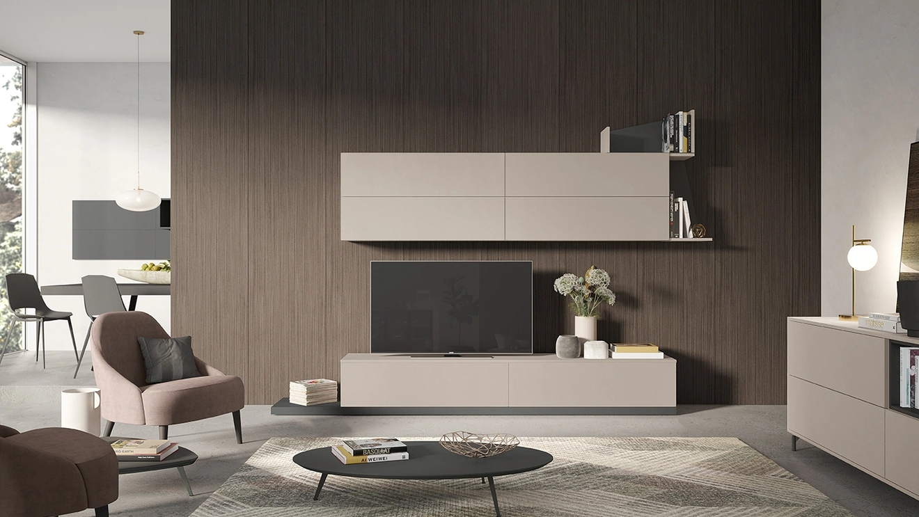 Parete Attrezzata Night & Day L10 di Colombini Casa