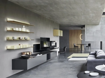 Parete Attrezzata Domino-06 Sangiacomo