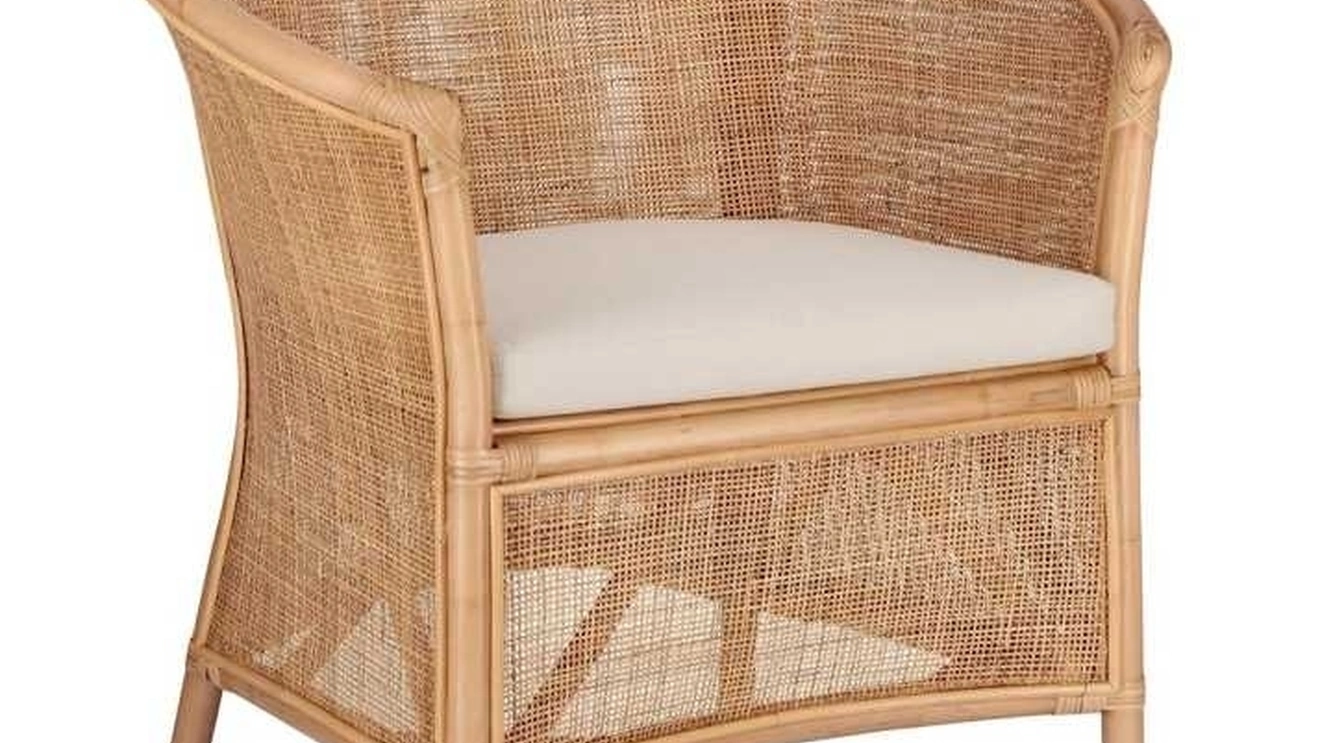 Poltrona Adelfa in rattan di Bizzotto