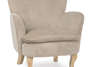 Poltrona Chenille in velluto di Bizzotto