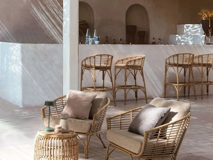 Poltroncina in rattan Mabel di Bizzotto