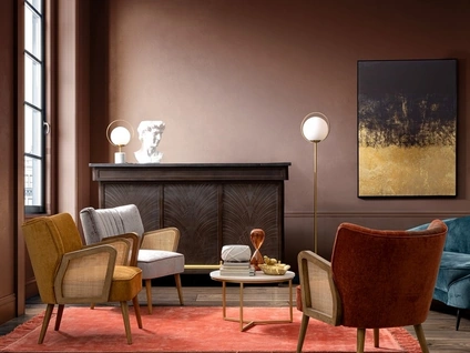 Poltroncina in tessuto Virna di Bizzotto