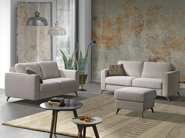 Divano Letto lineare in tessuto Eclisse di Vitarelax
