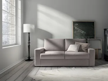 Divano letto in tessuto Move and Twist di Samoa