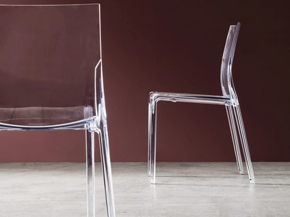 Sedia in policarbonato Ariel di Maronese