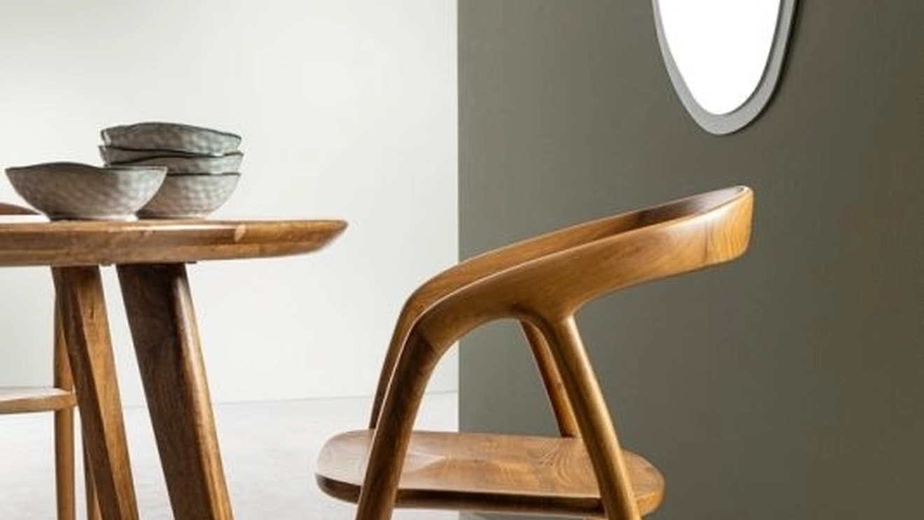 Sedia Dotty in legno di teak di Bizzotto